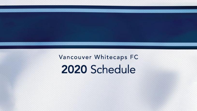 Whitecaps schedule best sale